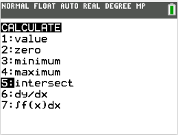 5:intersect under CALCULATE