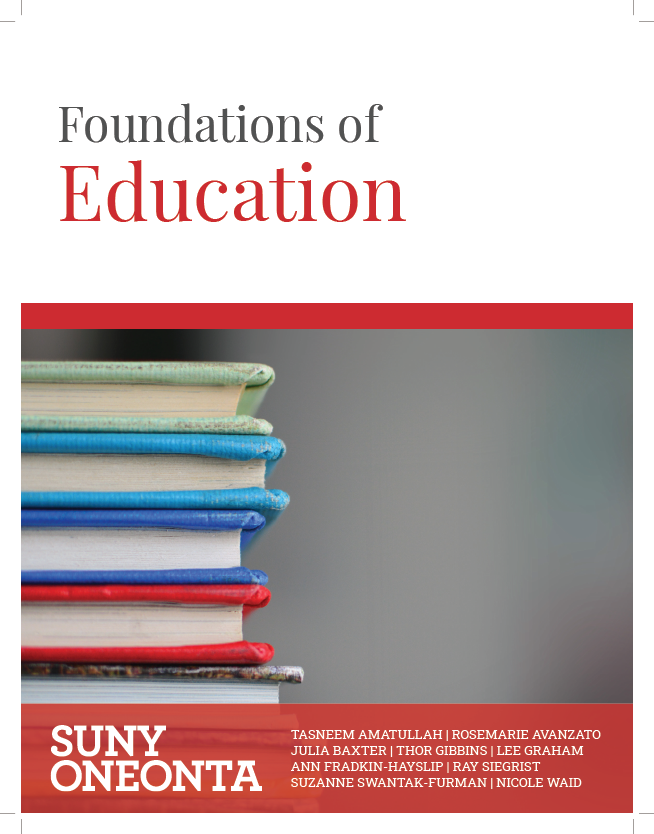 Cover image for Foundations of Education