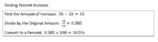 Finding Percent Change | Quantitative Reasoning: MATH 1473
